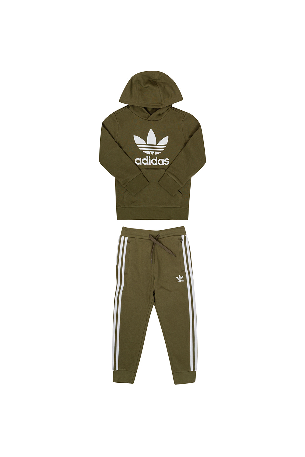 Tan and cheap olive green adidas